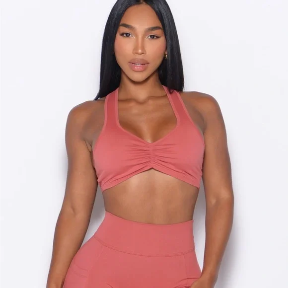 Bombshell Scrunch Tank Bra
M / Terracotta - Picture 5 of 8